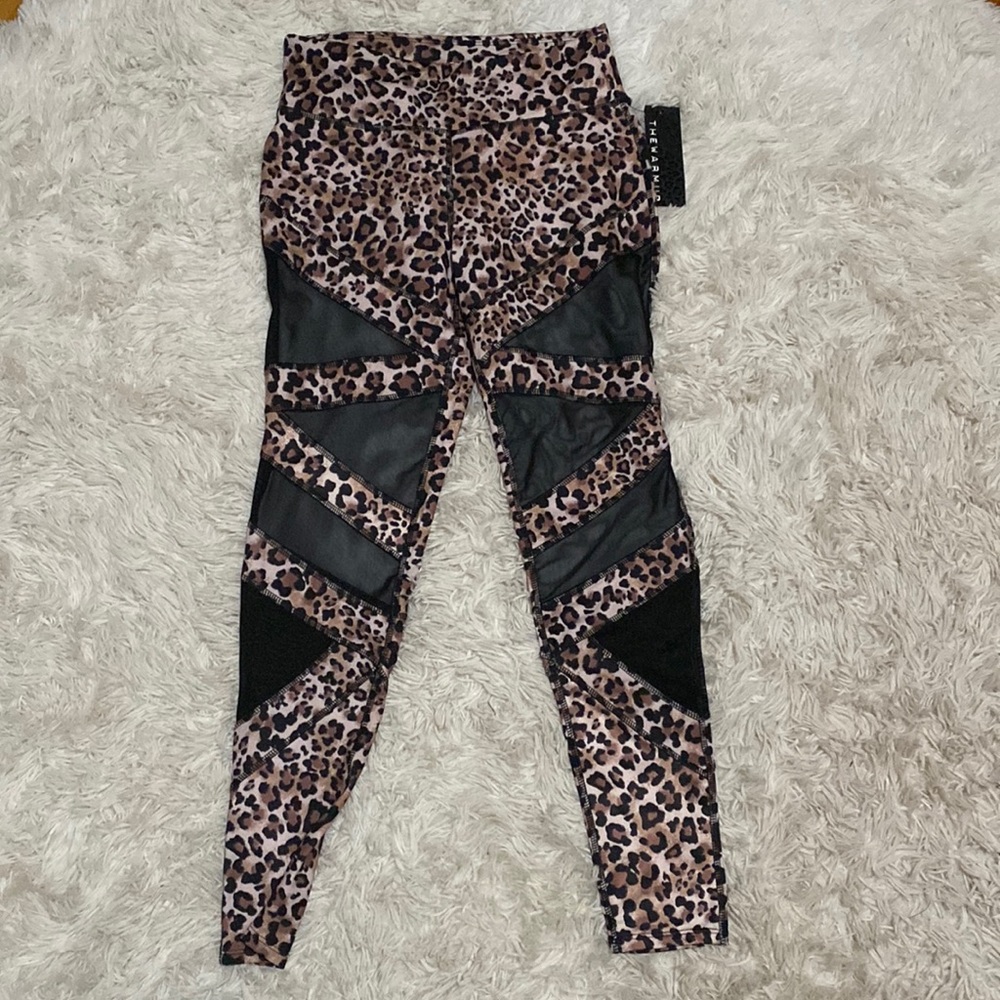 Leopard and Lace Leggings
